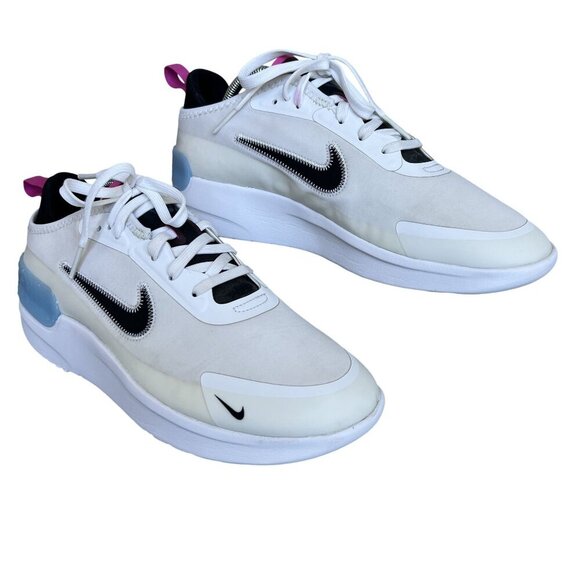 Nike Amixa Womens 9 White Sporty Sneakers Running Training Shoes CD5403-102 - Picture 3 of 11